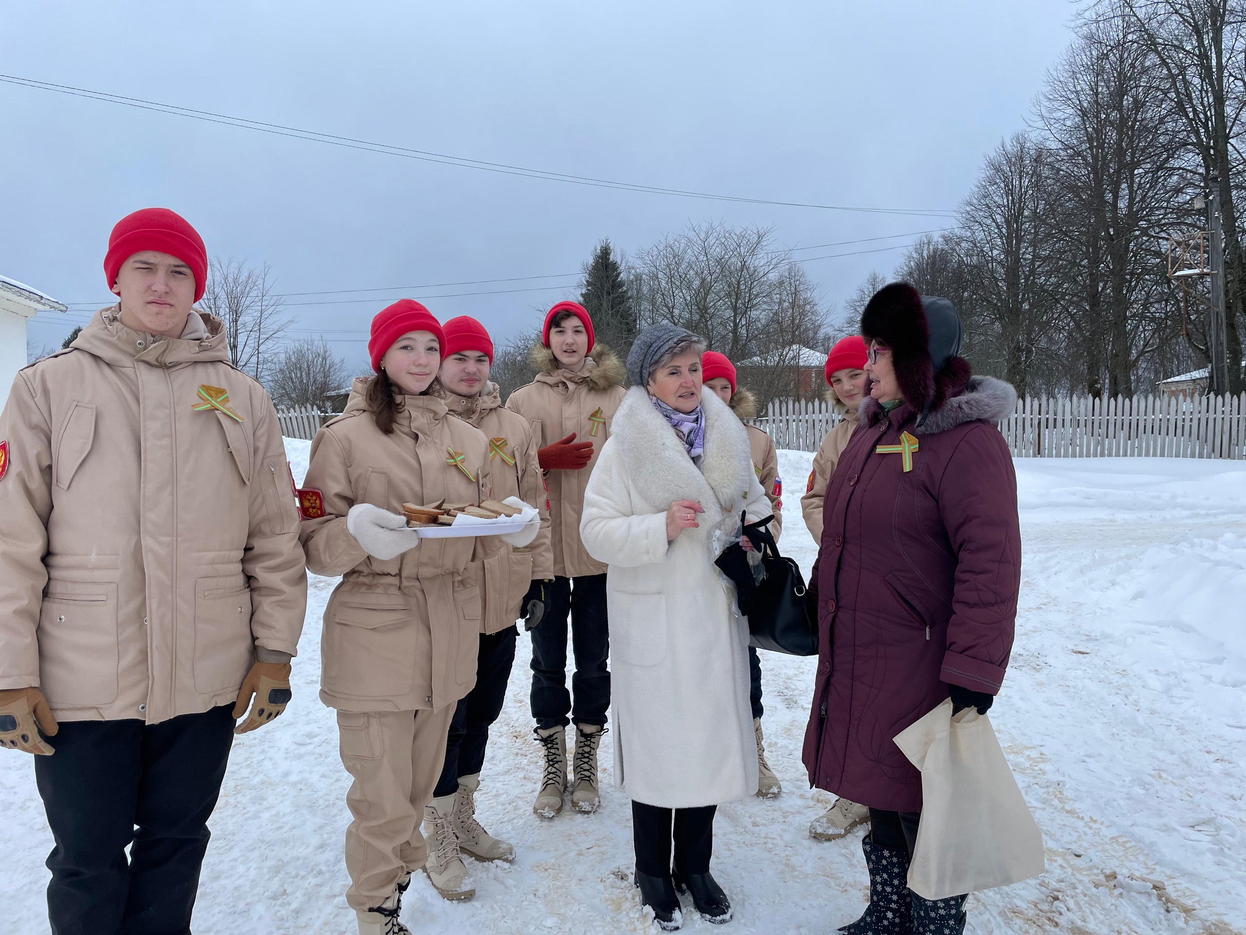 Всероссийские патриотические акции «Блокадная ленточка» и &amp;quot;Блокадный хлеб&amp;quot;..